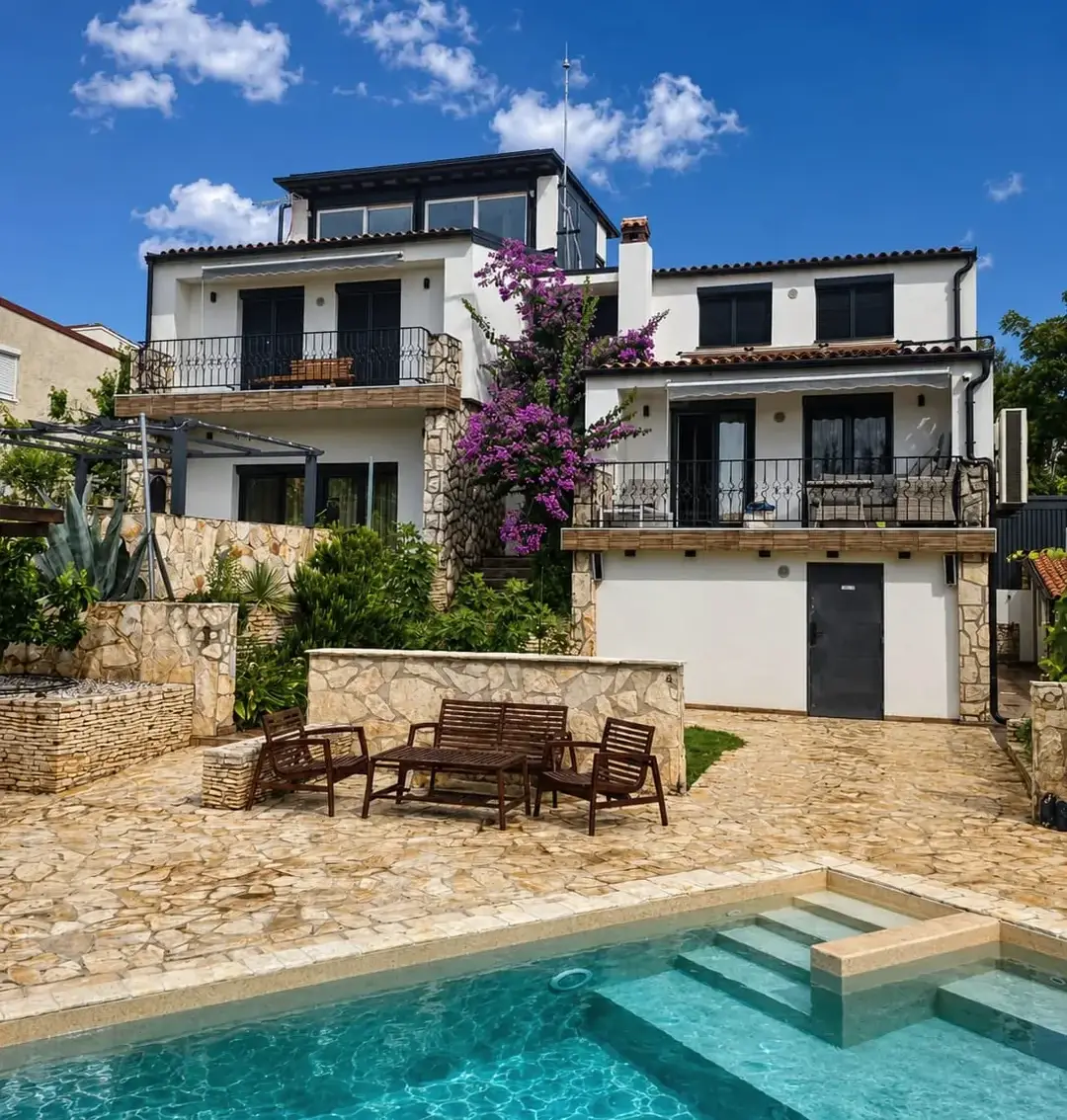 Villa Stella Aurum vila s bazenom i terasom